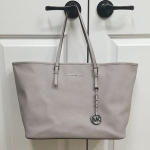 Michael Kors Grey Tote Bag